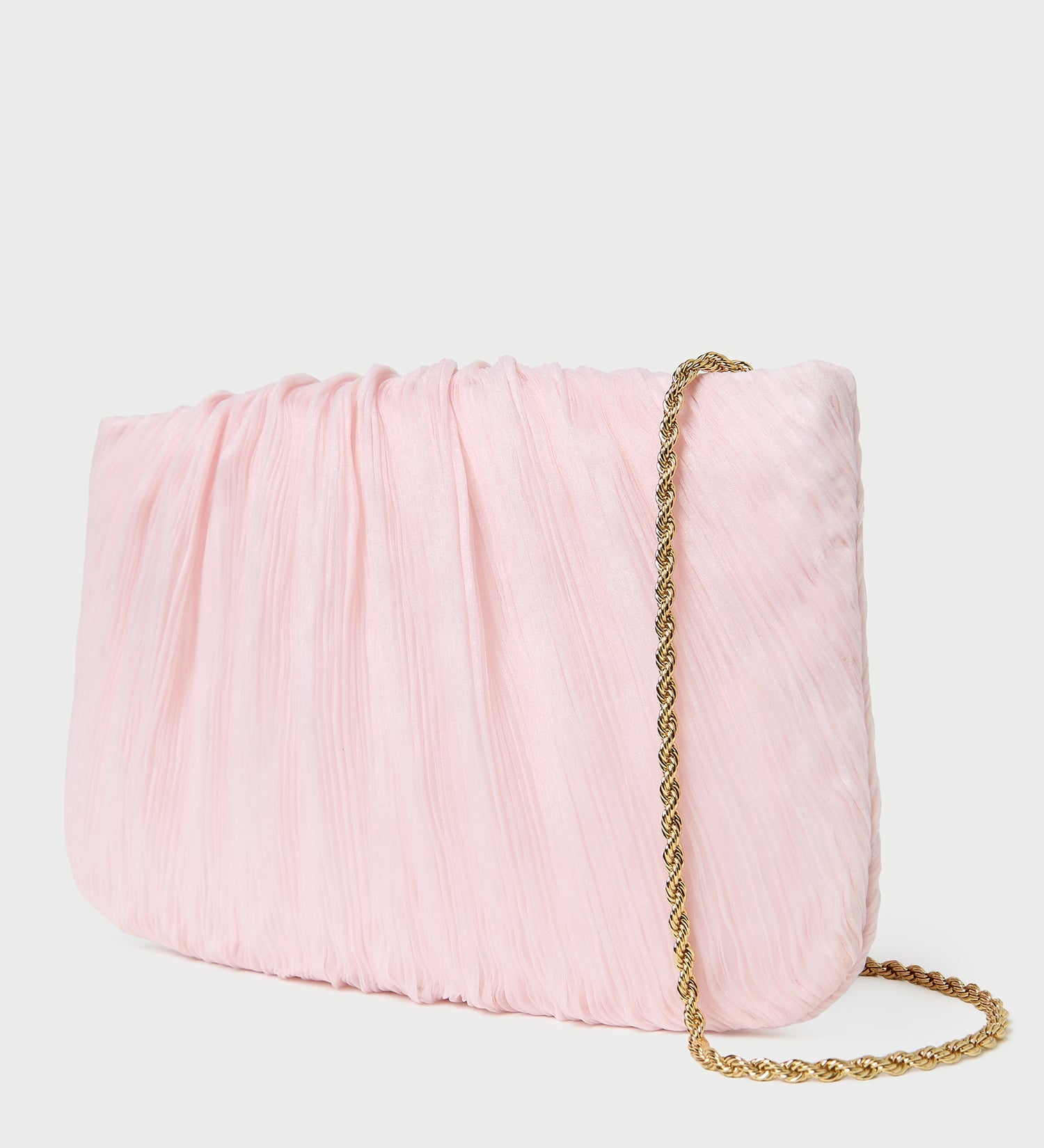 Loeffler Randall - Brit Pink Flat Pleated Clutch