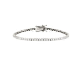 Dorsey - KATE RIVIÈRE BRACELET IN 2MM MOISSANITE, STERLING SILVER