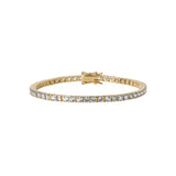 Dorsey - KATE RIVIÈRE BRACELET IN 3MM LAB WHITE SAPPHIRE