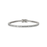 Dorsey - KATE RIVIÈRE BRACELET IN 3MM LAB WHITE SAPPHIRE