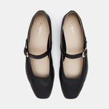 Le Monde Beryl - Ballet Mary Jane / Black Leather