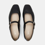 Le Monde Beryl - Ballet Mary Jane / Black Leather