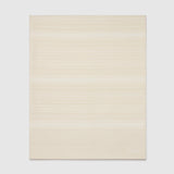 Metier - Large Beach Blanket Sustainable Cotton Moroccan Jacquard and Natural