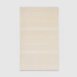 Metier - Small Beach Blanket Sustainable Cotton Moroccan Jacquard and Natural