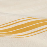 Metier - Large Beach Blanket Sustainable Cotton Moroccan Jacquard and Izamal Yellow