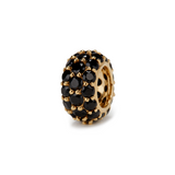 Dorsey - THREE-ROW RIVIÈRE PENDANT, NANO BLACK ONYX, GOLD