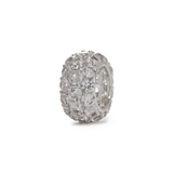 Dorsey - THREE-ROW RIVIÈRE PENDANT, LAB WHITE SAPPHIRE, SILVER