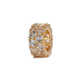 Dorsey - TWO-ROW RIVIÈRE PENDANT IN LAB WHITE SAPPHIRE