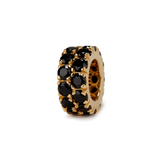 Dorsey - TWO-ROW RIVIÈRE PENDANT IN NANO BLACK ONYX