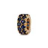 Dorsey - TWO-ROW RIVIÈRE PENDANT IN LAB BLUE SAPPHIRE