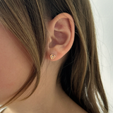 Kinn - Bébé Heart Stud Earrings Diamond