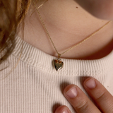 Kinn - Bébé Maison Heart Locket Necklace