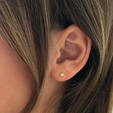 Kinn - Bébé Star Stud Earrings Diamond