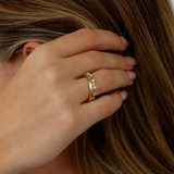 Kinn - Bold Pauline Ellipse Ring