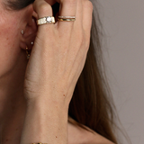 Kinn - Bold Pauline Ellipse Ring