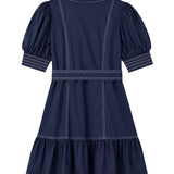 Cartolina - GD26 Bonnie Mini Dress - Navy