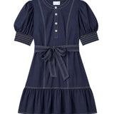 Cartolina - GD26 Bonnie Mini Dress - Navy