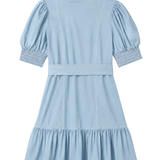 Cartolina - GD26 Bonnie Mini Dress - Light Blue