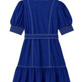 Cartolina - GD26 Bonnie Mini Dress - Royal Blue
