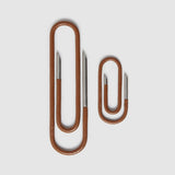 Metier - Small Bookmark Silverstone and Buffalo Cognac