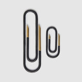 Metier - Small Bookmark Gold and Buffalo Black