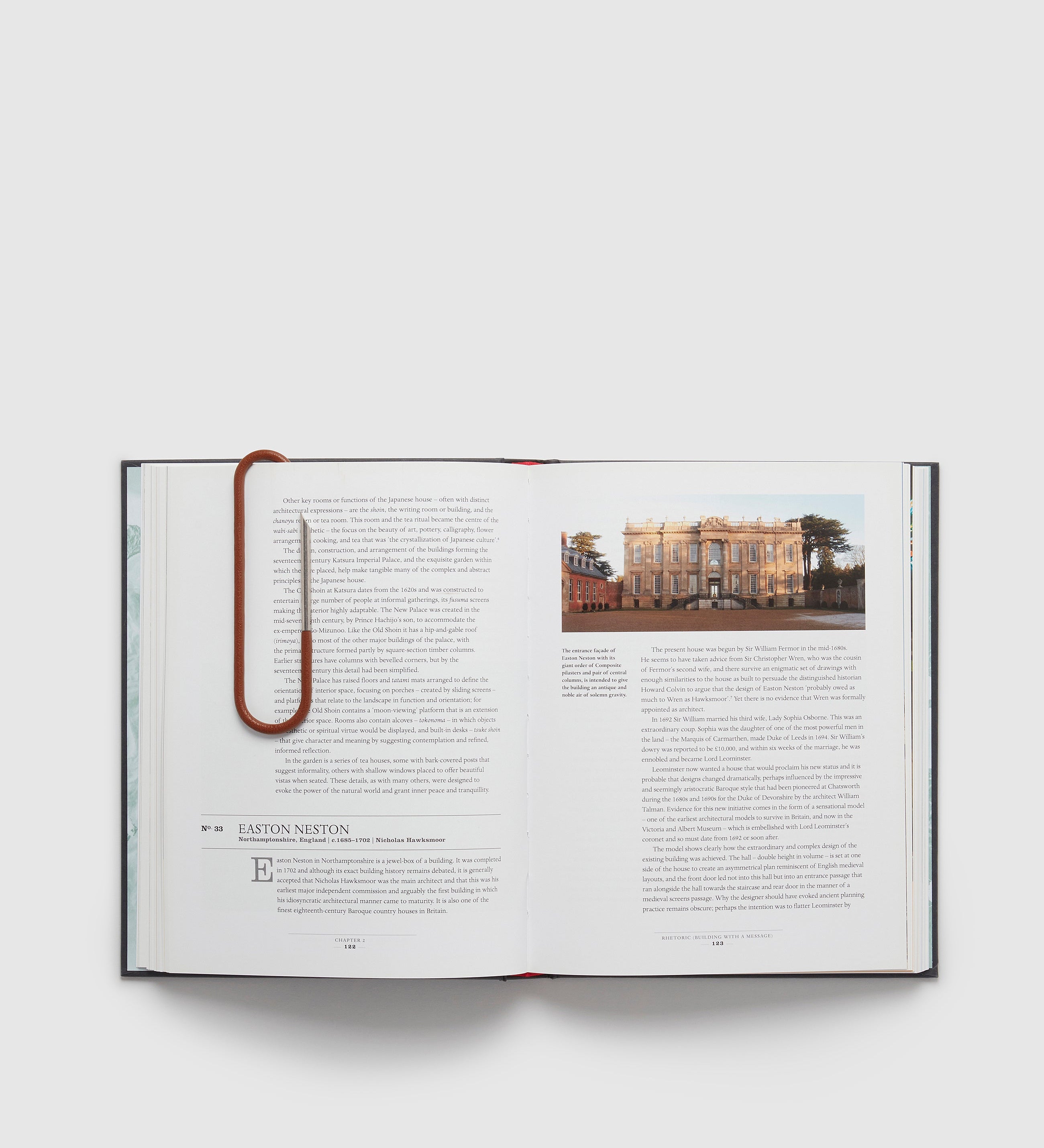 Metier - Bookmark Silverstone and Buffalo Cognac