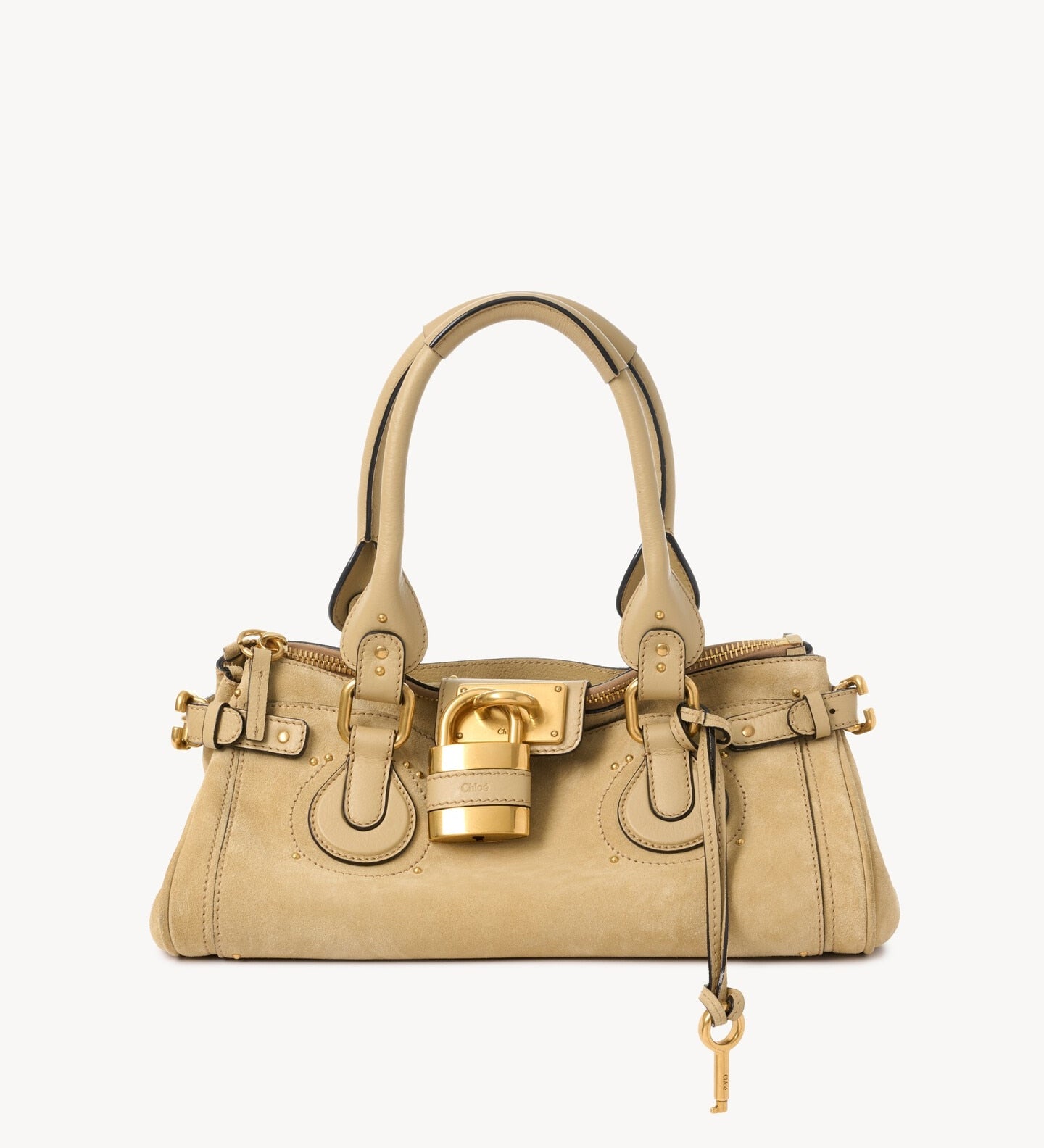 Paddington bag in suede leather