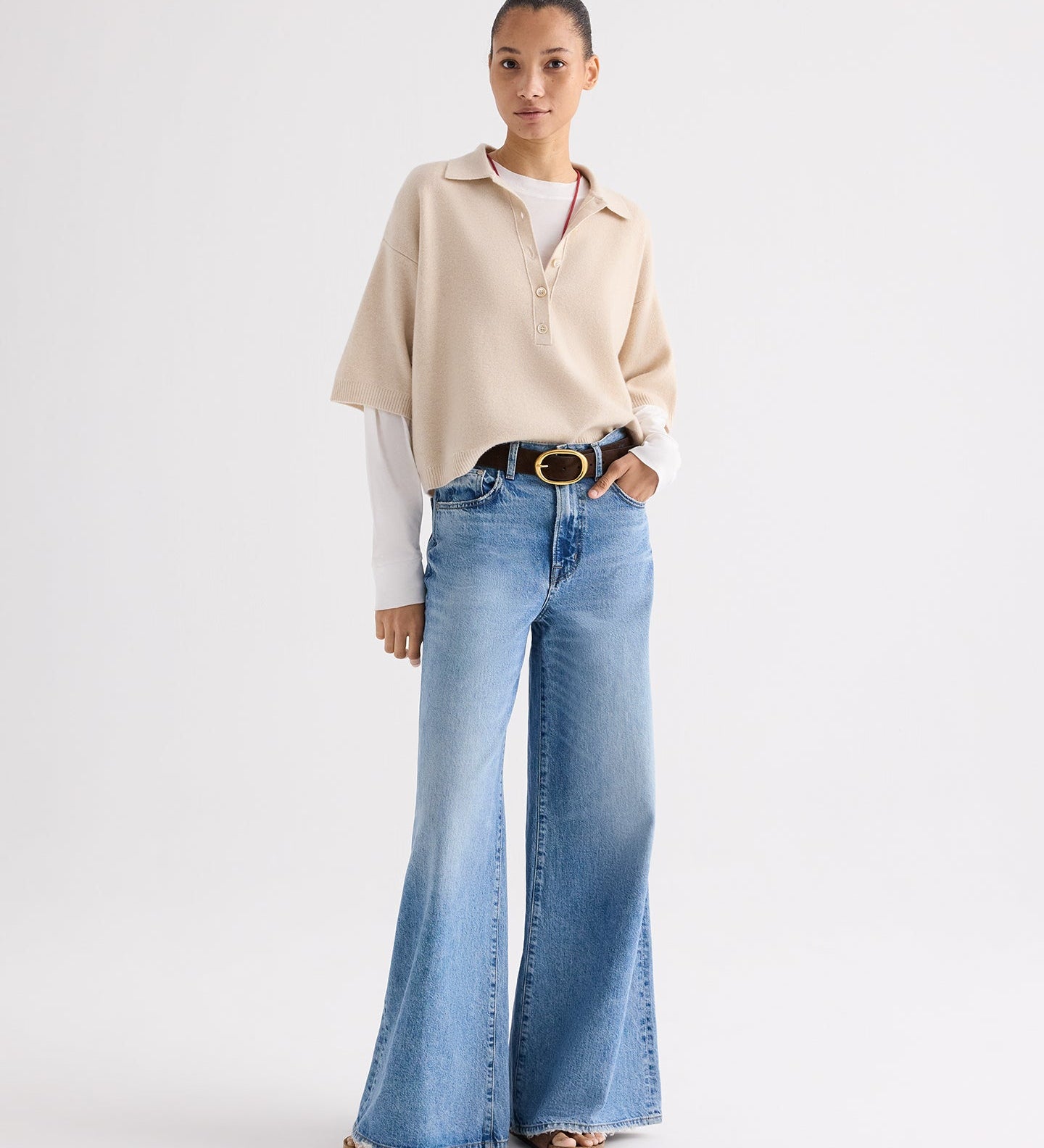 TWP - Tiny Dancer Jean in Vintage Wash Denim