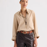 TWP - Wide Belt in Vachetta Leather