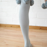 Conner Ives - The Pom Pom Sock - Grey