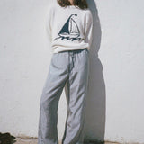 Ciao Lucia - Dania Silk Gingham Pant