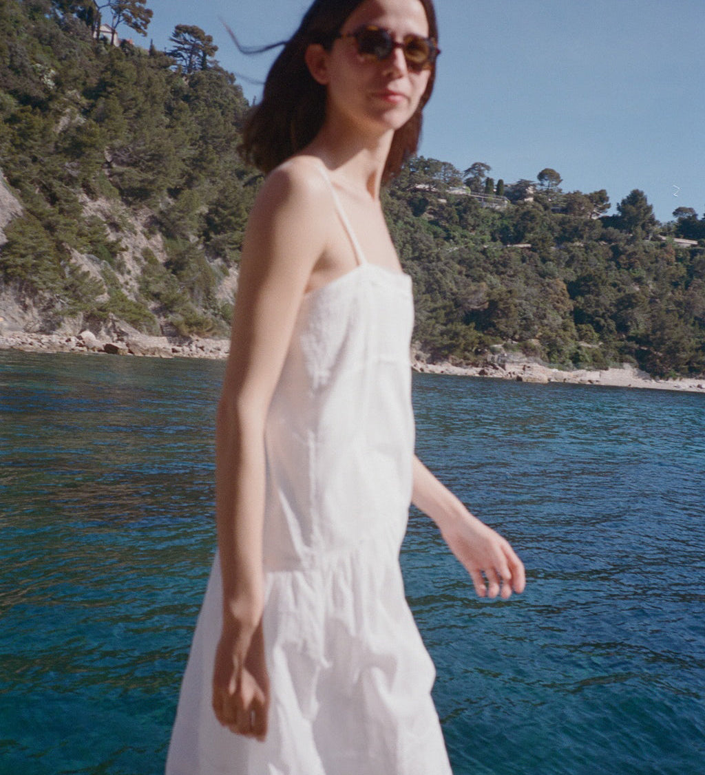 Ciao Lucia - Katy White Cotton Voile Dress