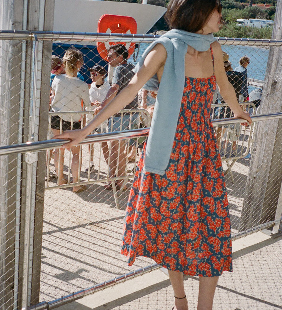 Ciao Lucia - Volta Surf Cotton Shirting Dress