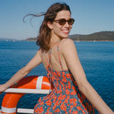 Ciao Lucia - Volta Surf Cotton Shirting Dress