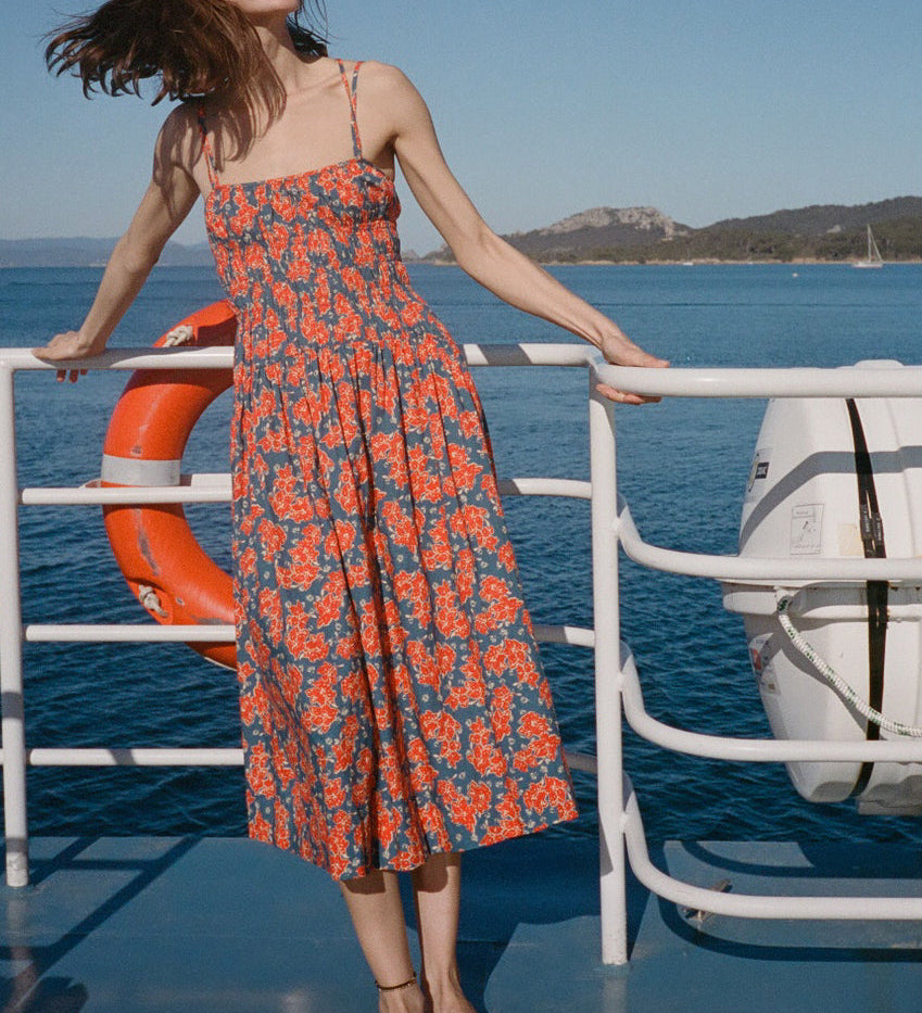 Ciao Lucia - Volta Surf Cotton Shirting Dress