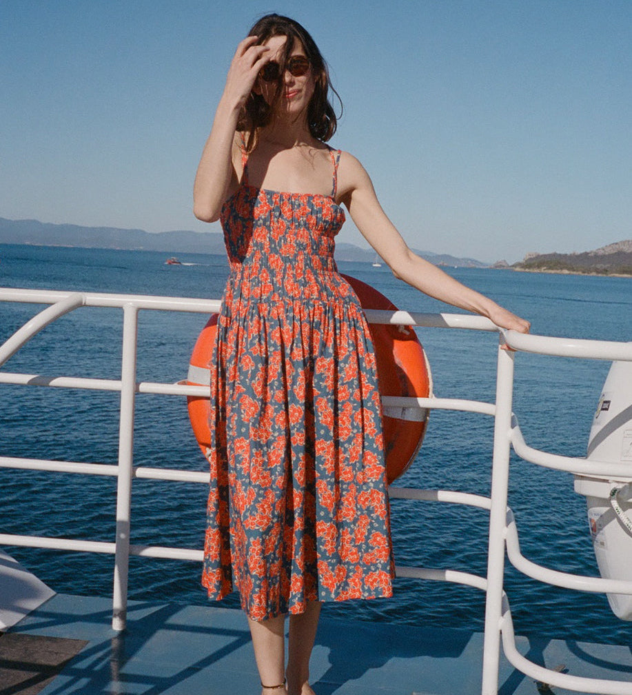 Ciao Lucia - Volta Surf Cotton Shirting Dress