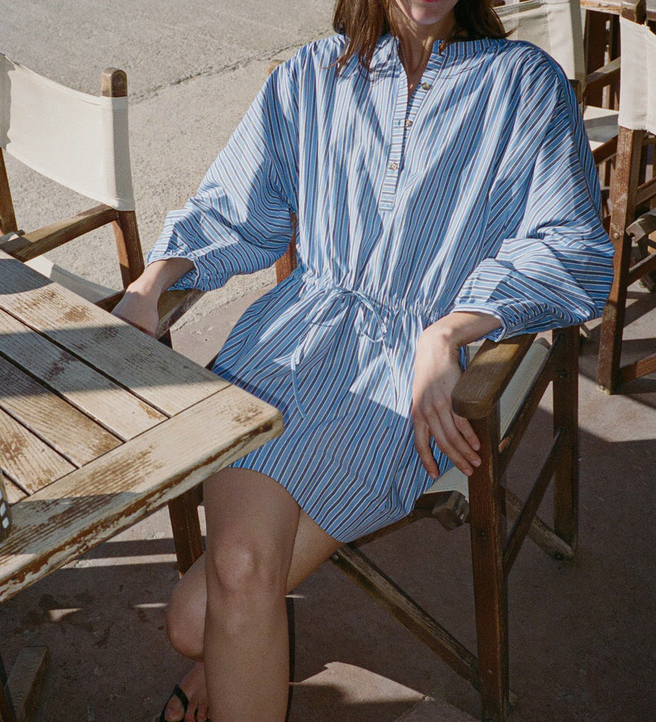 Ciao Lucia - Felina Stripe Shirting Dress