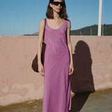 Ciao Lucia - Leticia Orchid Satin Dress