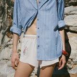 Ciao Lucia - Indra Stripe Shirting Shirt