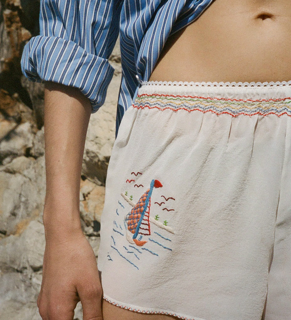 Ciao Lucia - Isolde Souvenir Silk Short