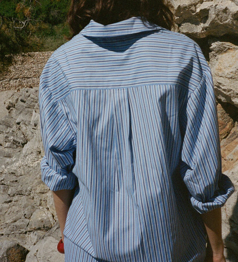 Ciao Lucia - Indra Stripe Shirting Shirt
