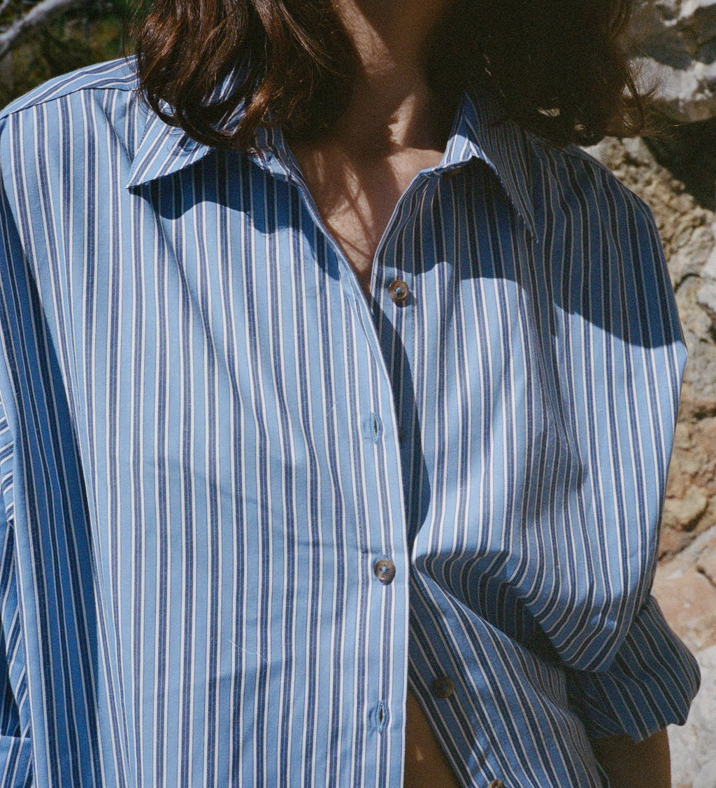 Ciao Lucia - Indra Stripe Shirting Shirt