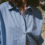 Ciao Lucia - Indra Stripe Shirting Shirt