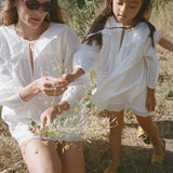 Ciao Lucia - Ciao Bambini Jonita White Voile Dress