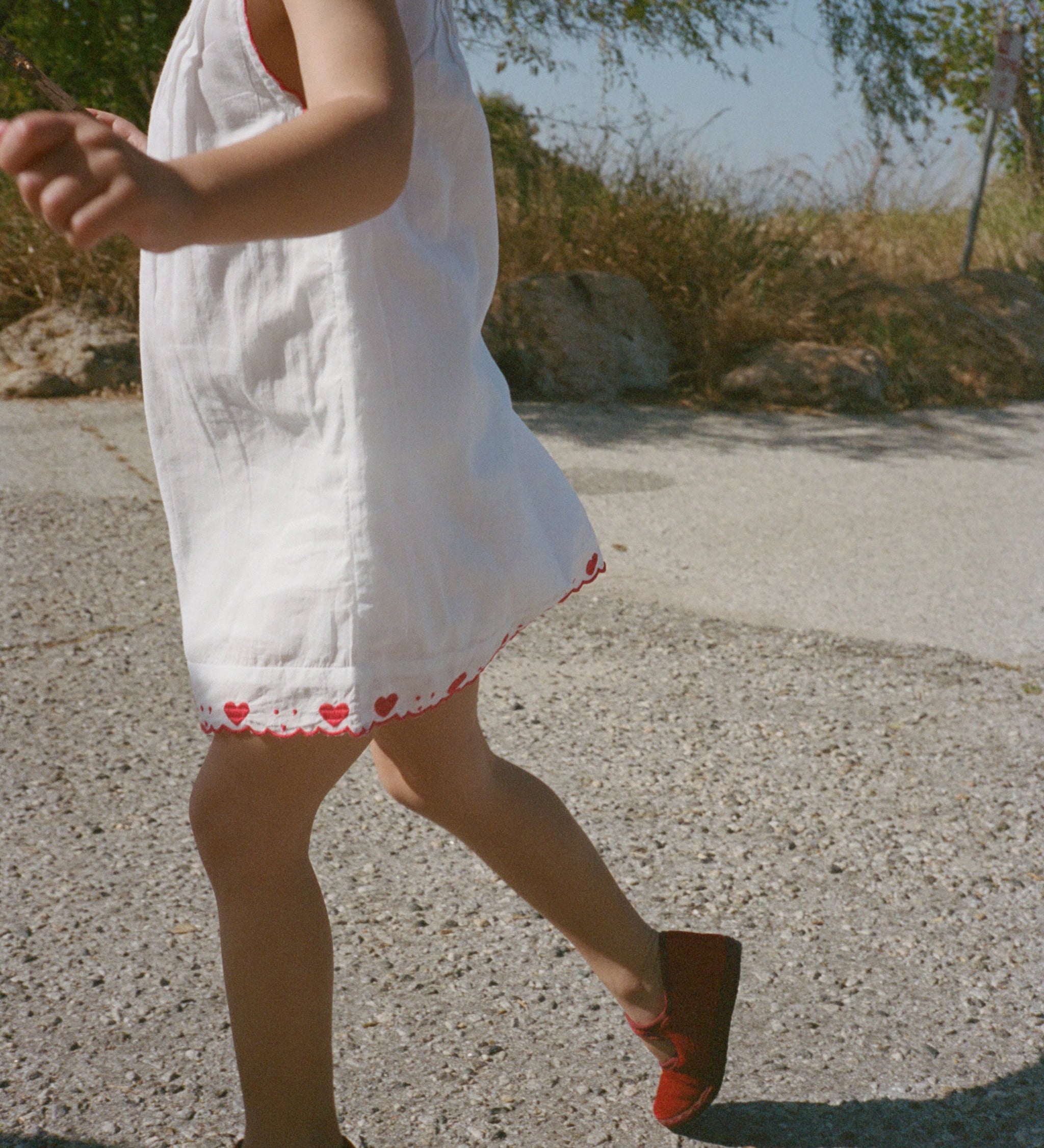 Ciao Lucia - Ciao Bambini Ebba White Voile Dress