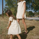 Ciao Lucia - Ciao Bambini Joelle Butter Voile Dress