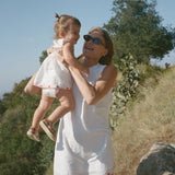 Ciao Lucia - Ciao Bambini Ebba White Voile Dress
