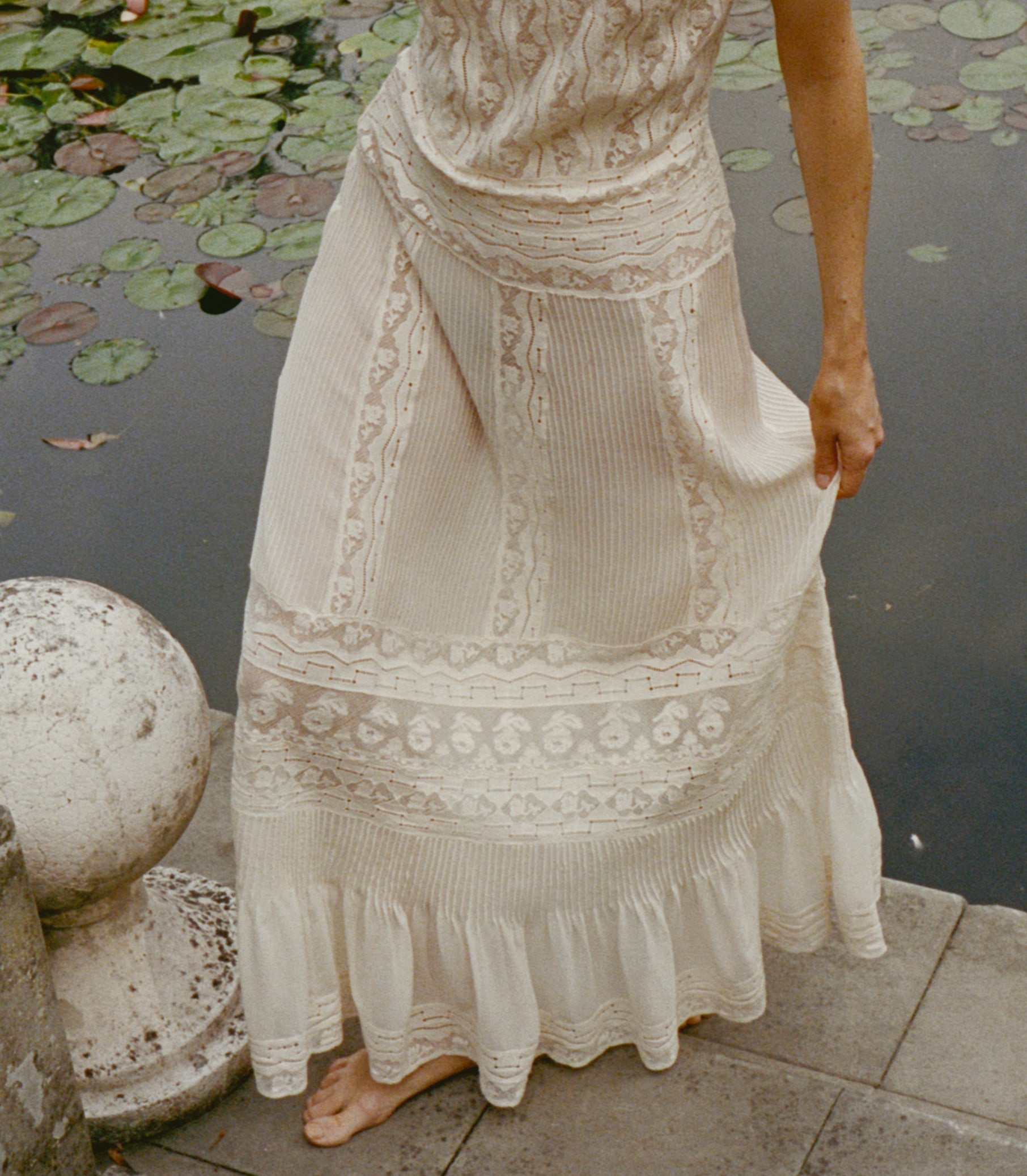 DOEN - CALANTHE DRESS - - CANDLELIGHT