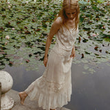 DOEN - CALANTHE DRESS - - CANDLELIGHT