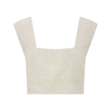Posse - CALEB CROP TOP - NATURAL